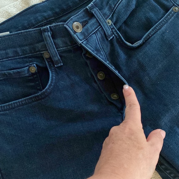 Rag & Bone fit 1 extra slim dark blue fabulous extra slim jeans from Saks - Picture 10 of 16